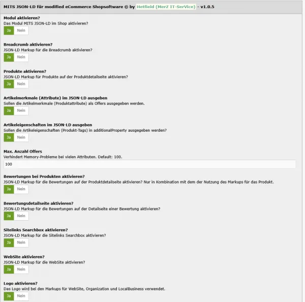 MITS JSON-LD – Professionelles Schema.org Modul