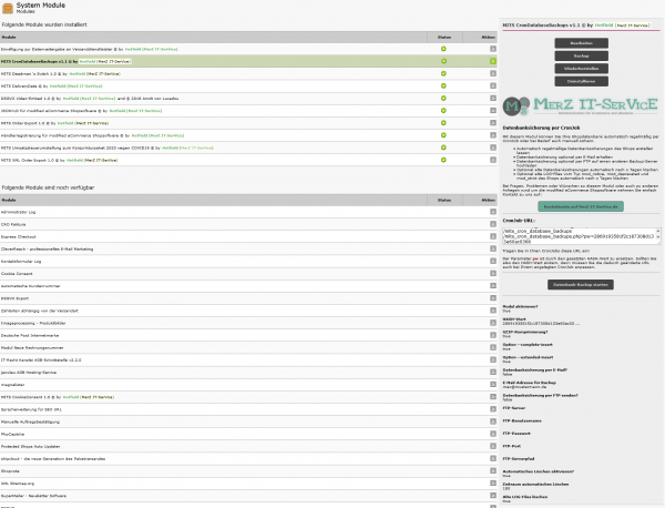 MITS Cron Database Backups