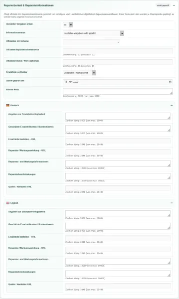 MITS EU Gewährleistung & GARAN Pro