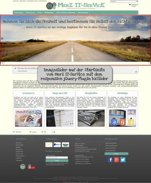MITS ImageSlider für modified eCommerce Shopsoftware by Hetfield