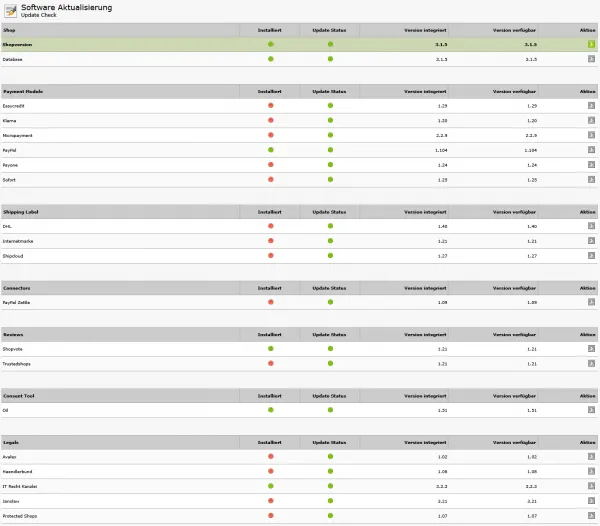MITS Modul Update Pack für modified eCommerce Shopsoftware 3.1.5
