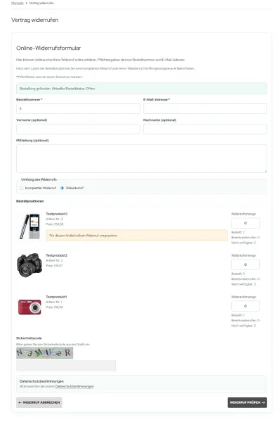 MITS Widerrufsbutton Pro
