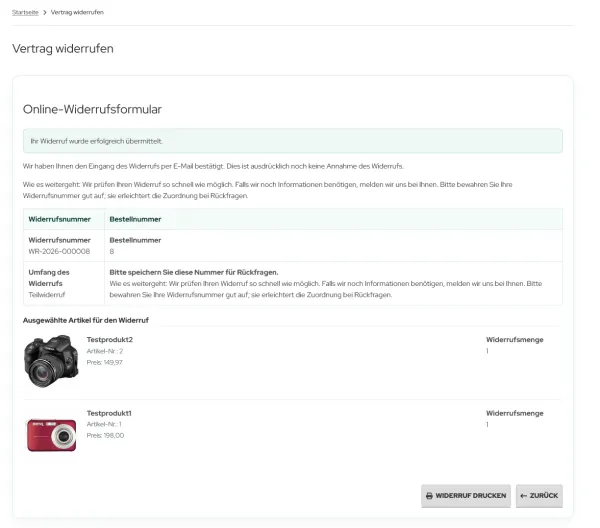MITS Widerrufsbutton Pro