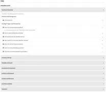 Übersichtsseite des FAQ-Bereich im Store-Frontend
