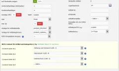 Einfache Zuweisung von Content in der Artikelbearbeitung per Dropdown