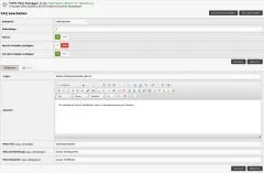 Die Eingabemaske für eine Frage / Antwort