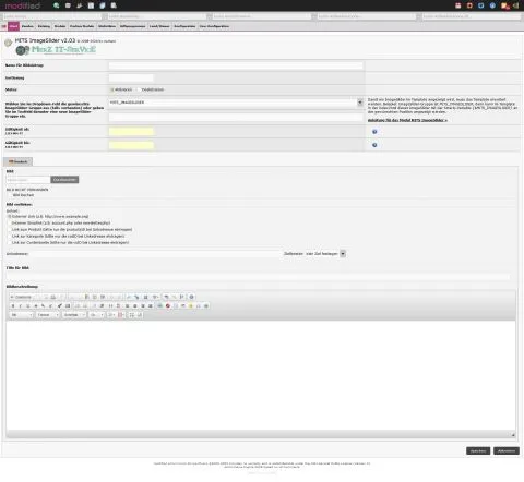 MITS ImageSlider für modified eCommerce Shopsoftware by Hetfield