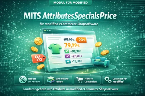 MITS AttributesSpecialsPrice – Sonderangebote auf Attribute