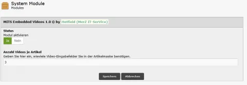 MITS Embedded Videos (YouTube/Vimeo für Produkte und Kategorien)